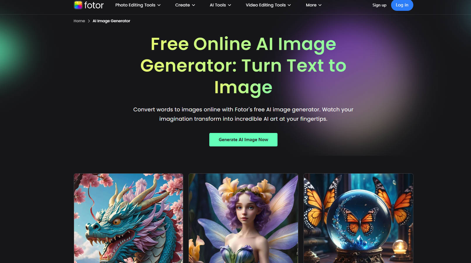 Fotor AI Image Generator gallery image