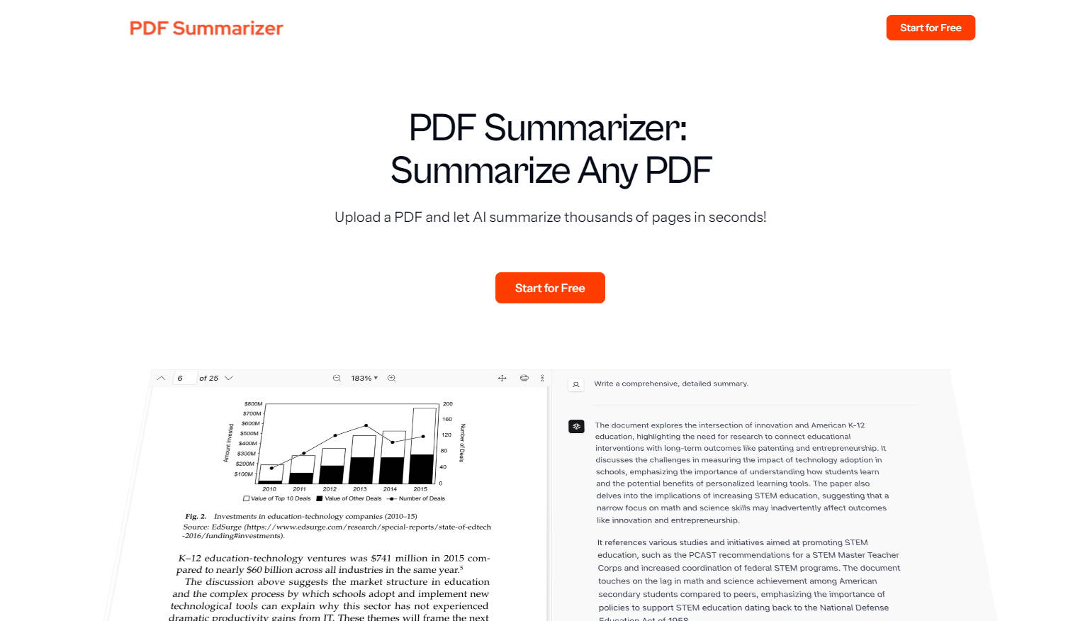 PDF Summarizer gallery image