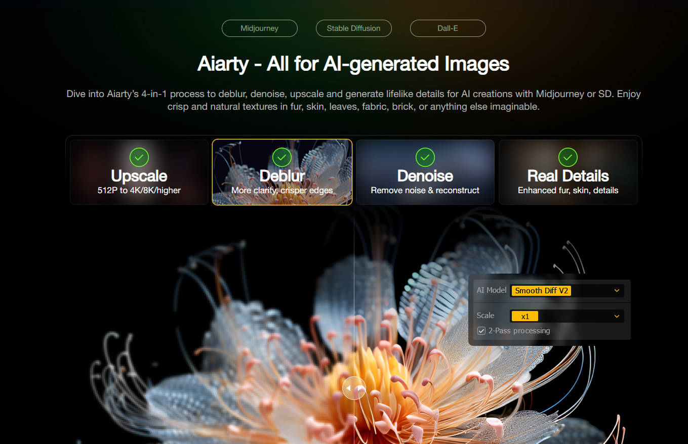 Aiarty Image Enhancer gallery image