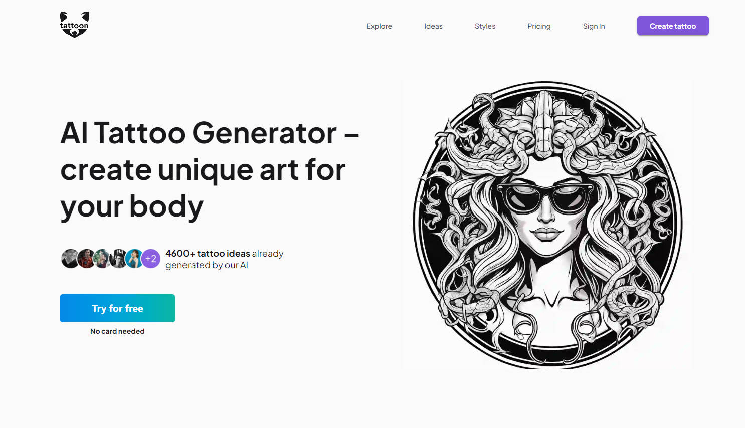 Tattoon AI gallery image