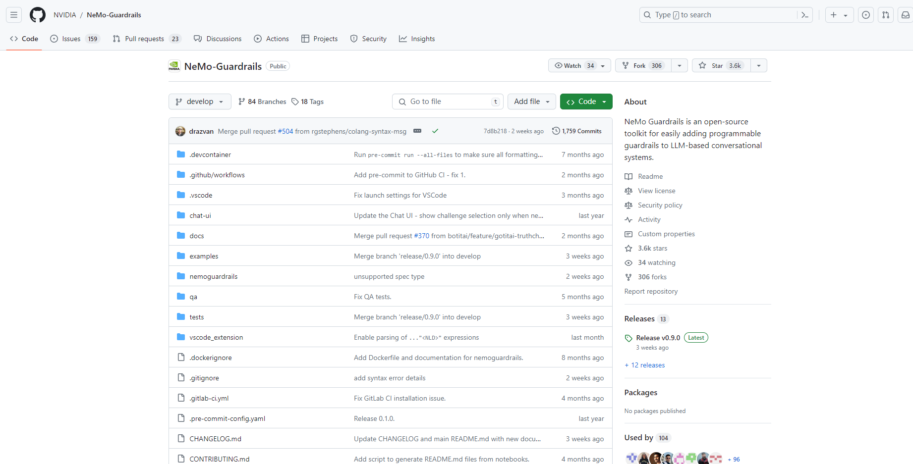 NeMo Guardrails gallery image