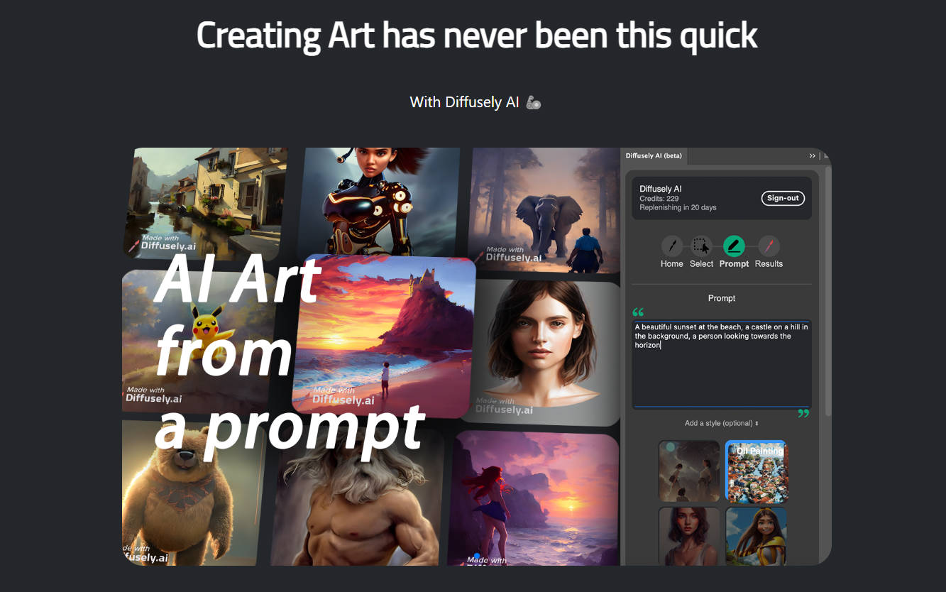 Diffusely AI gallery image