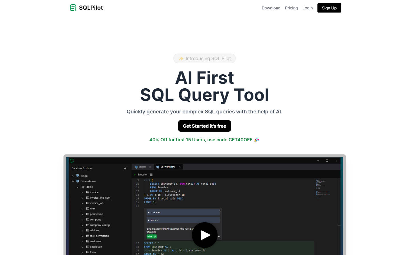 SQLPilot gallery image
