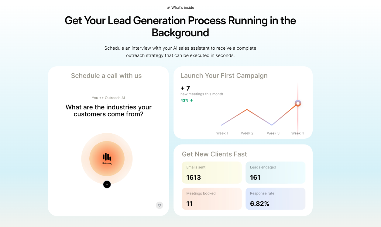 Outreach.software gallery image