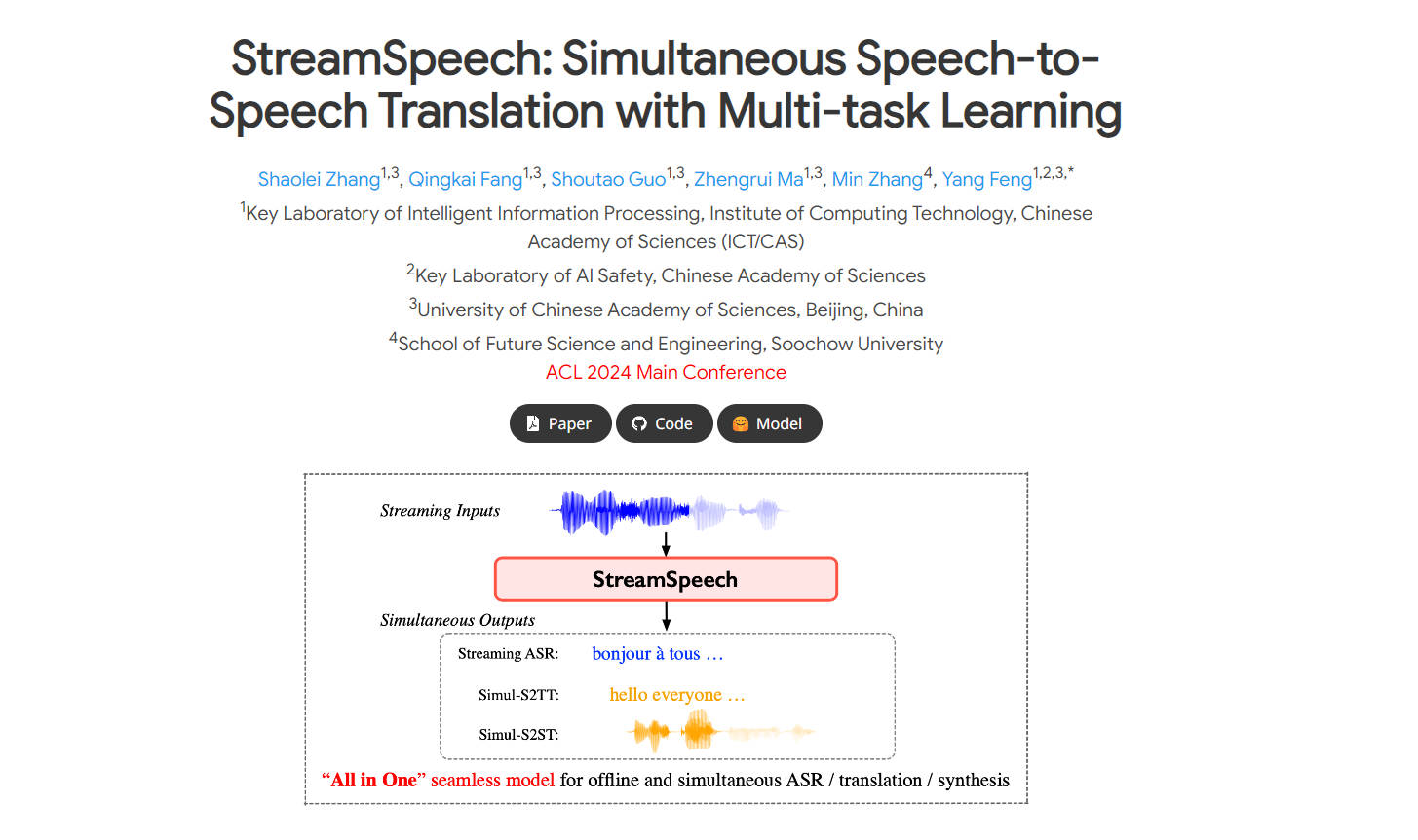 StreamSpeech gallery image