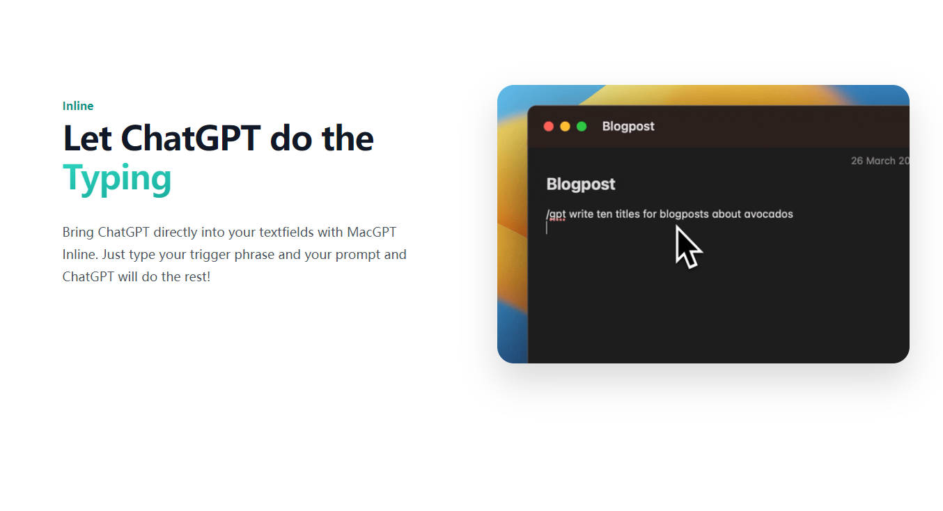 MacGPT gallery image