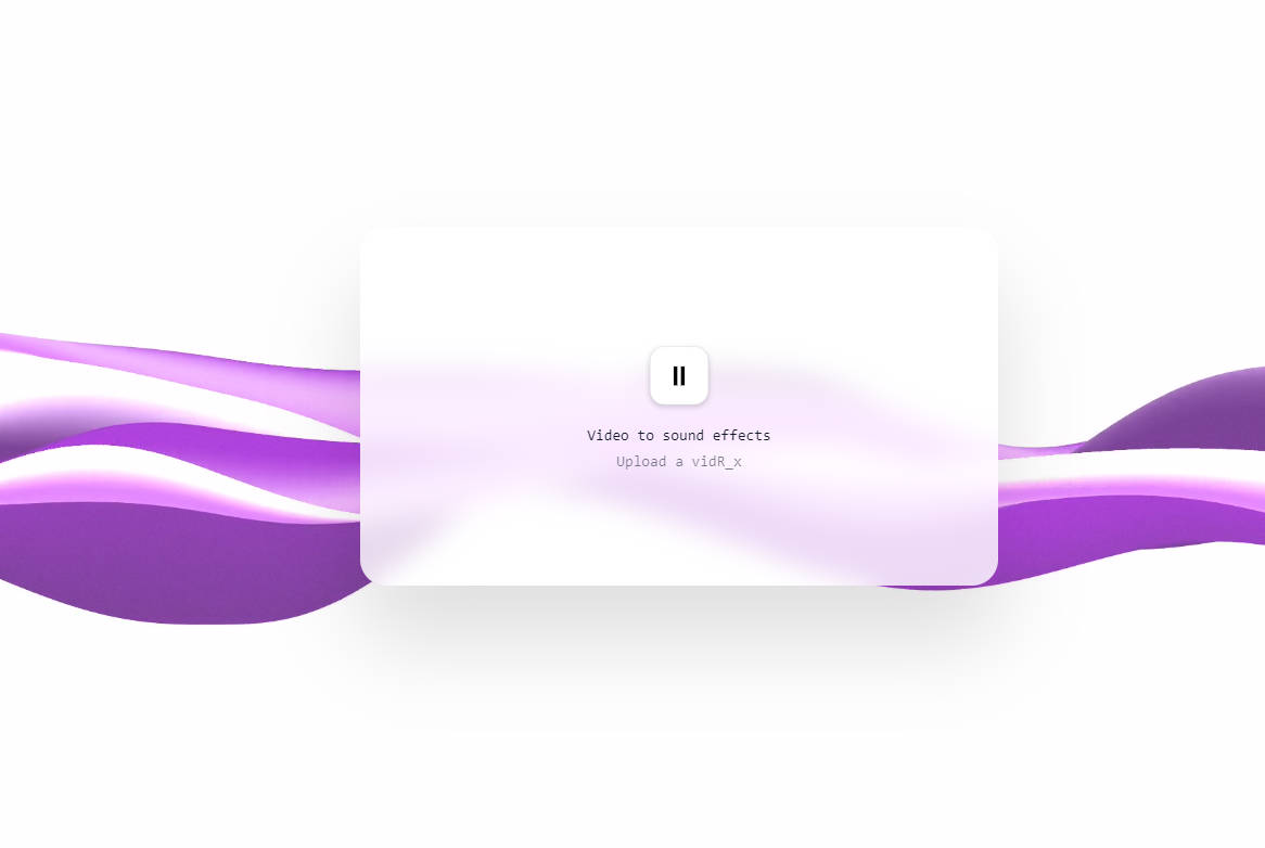 Video to Sound Effects by ElevenLabs gallery image