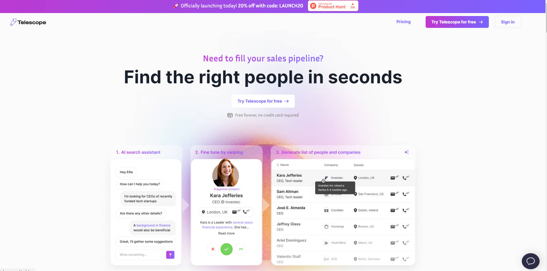 Telescope gallery image