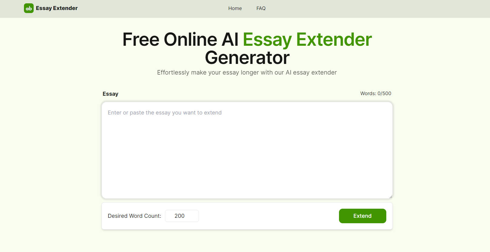 Essay Extender gallery image
