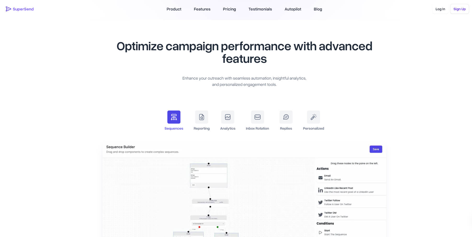 Super Send gallery image