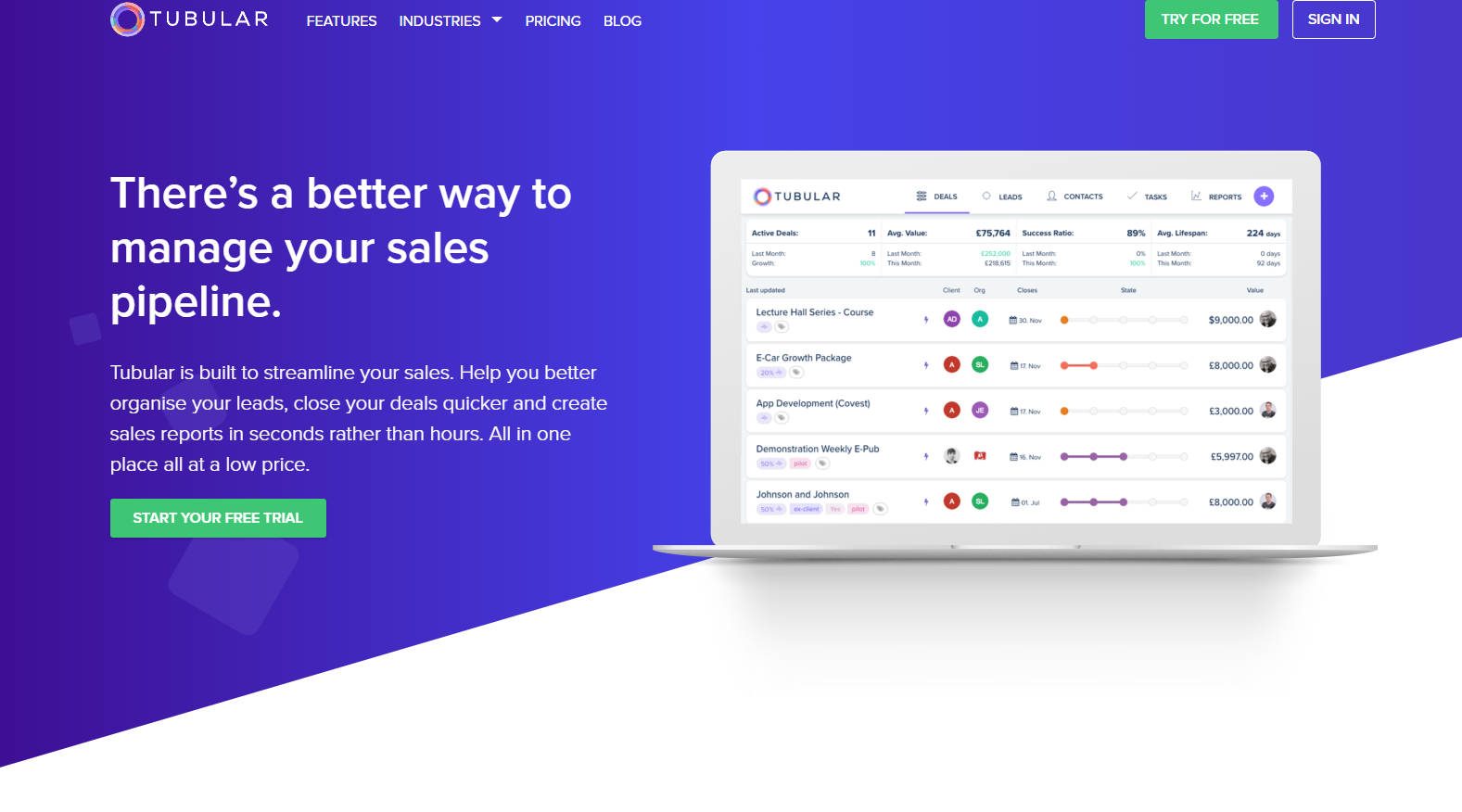 Tubular.io gallery image