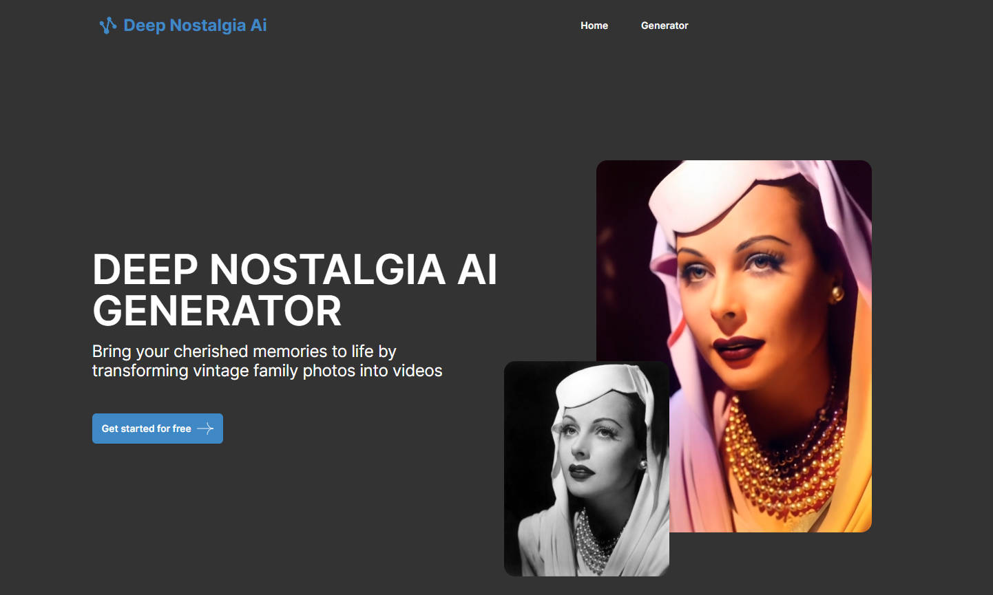 Deep NostalgiaAi gallery image