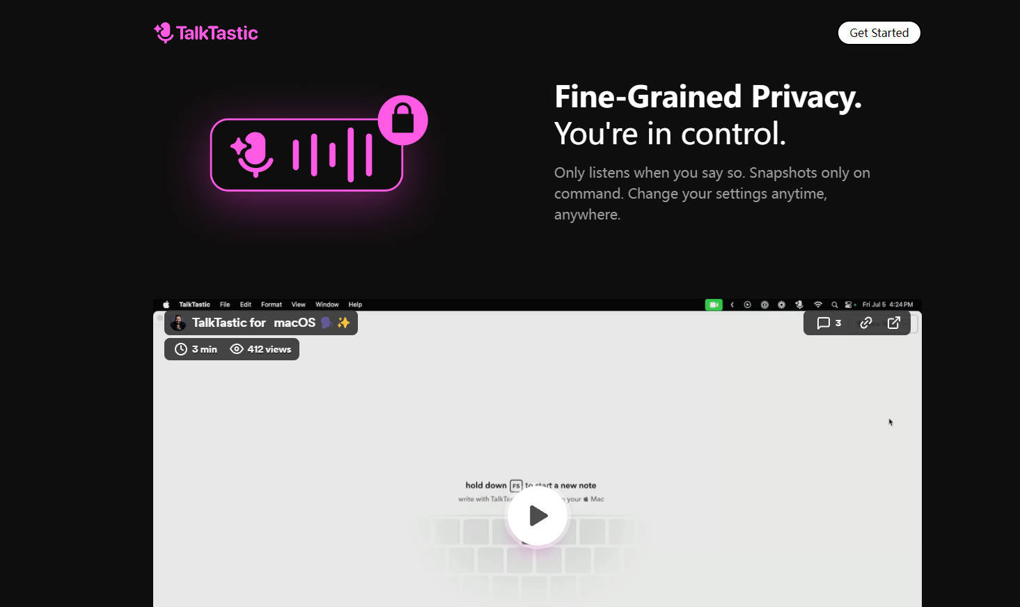 TalkTastic for macOS gallery image