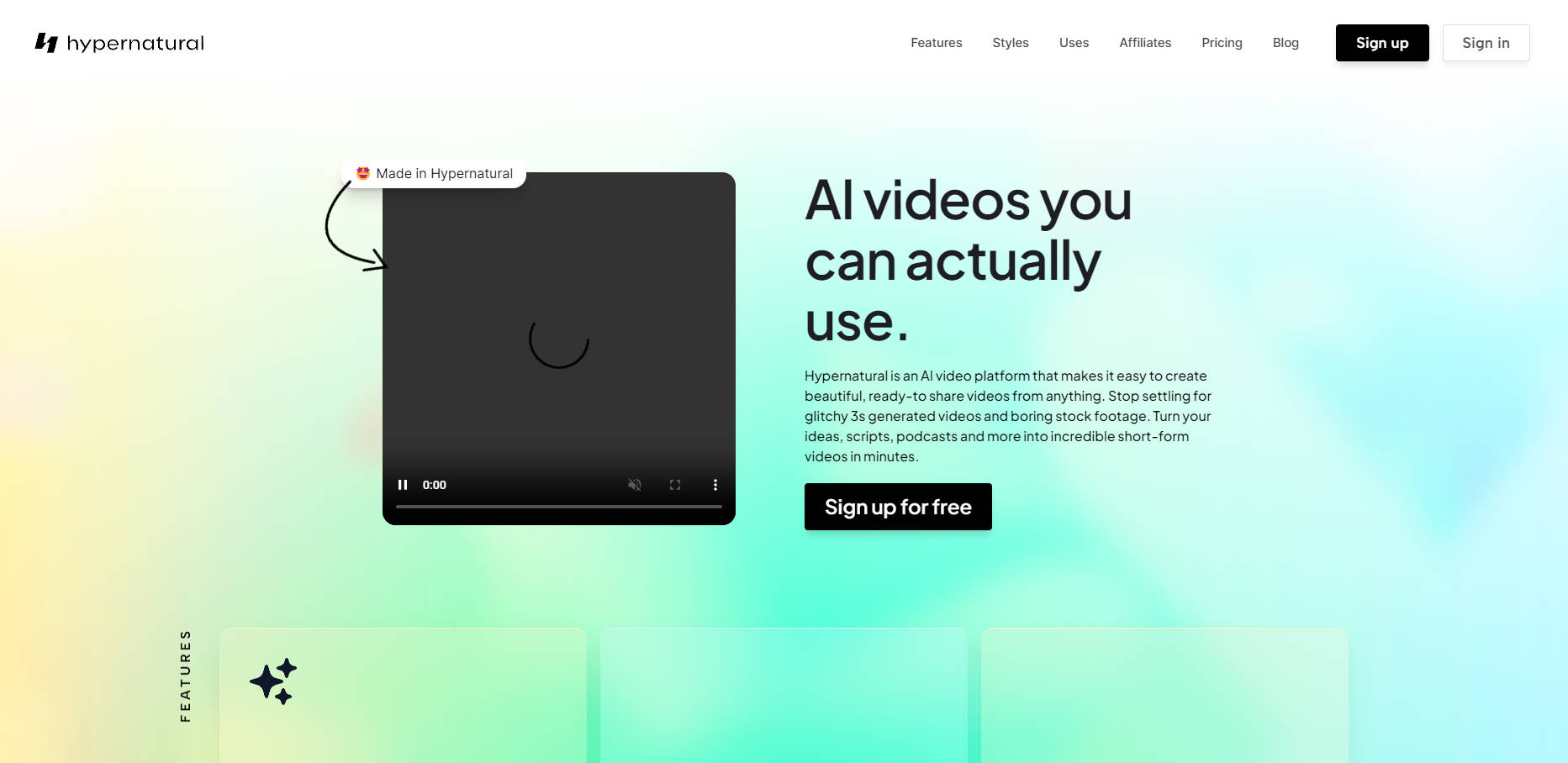 Hypernatural.ai gallery image