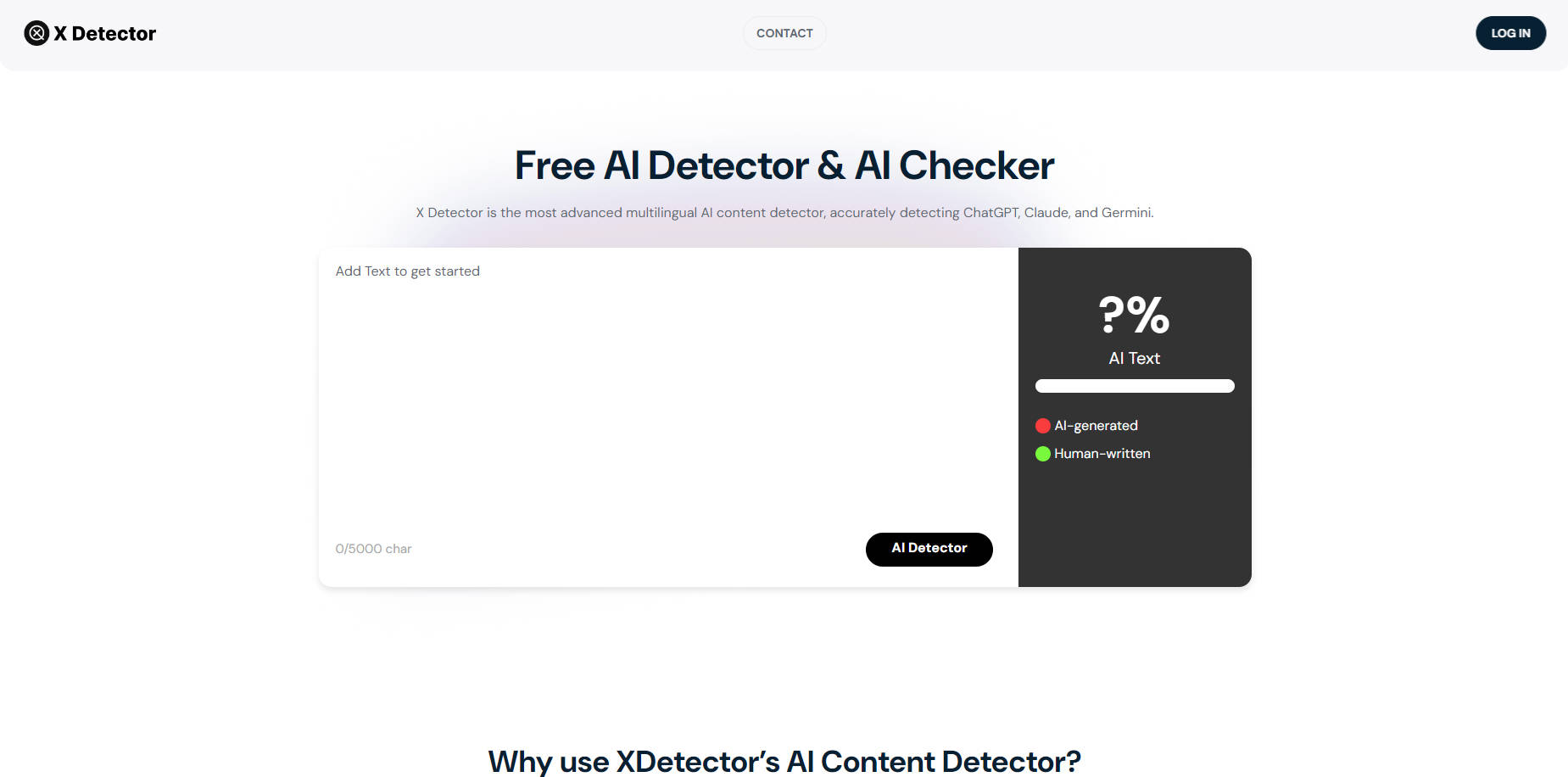 X Detector gallery image