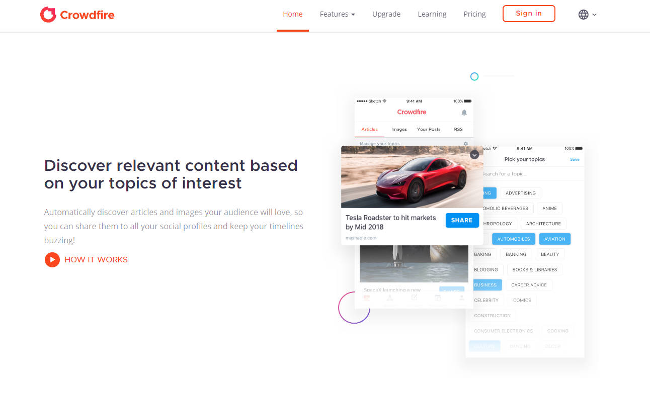 Crowdfire gallery image