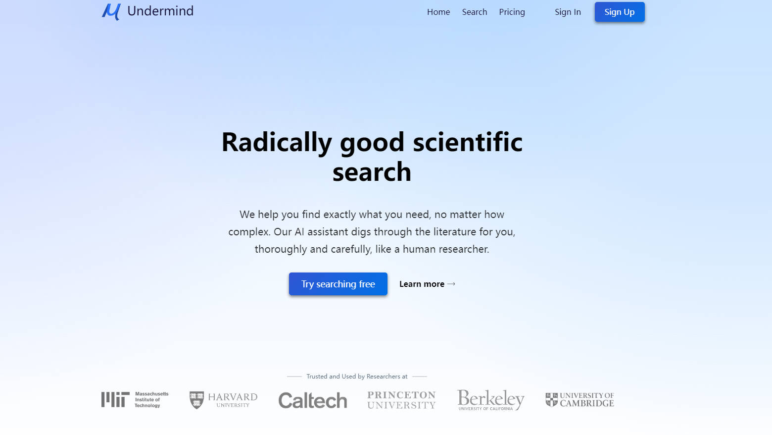 Undermind gallery image