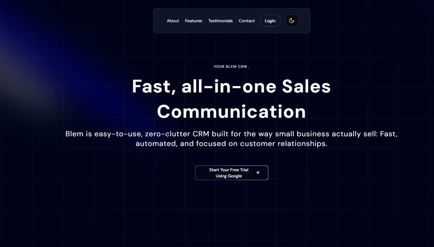 Blem CRM gallery image