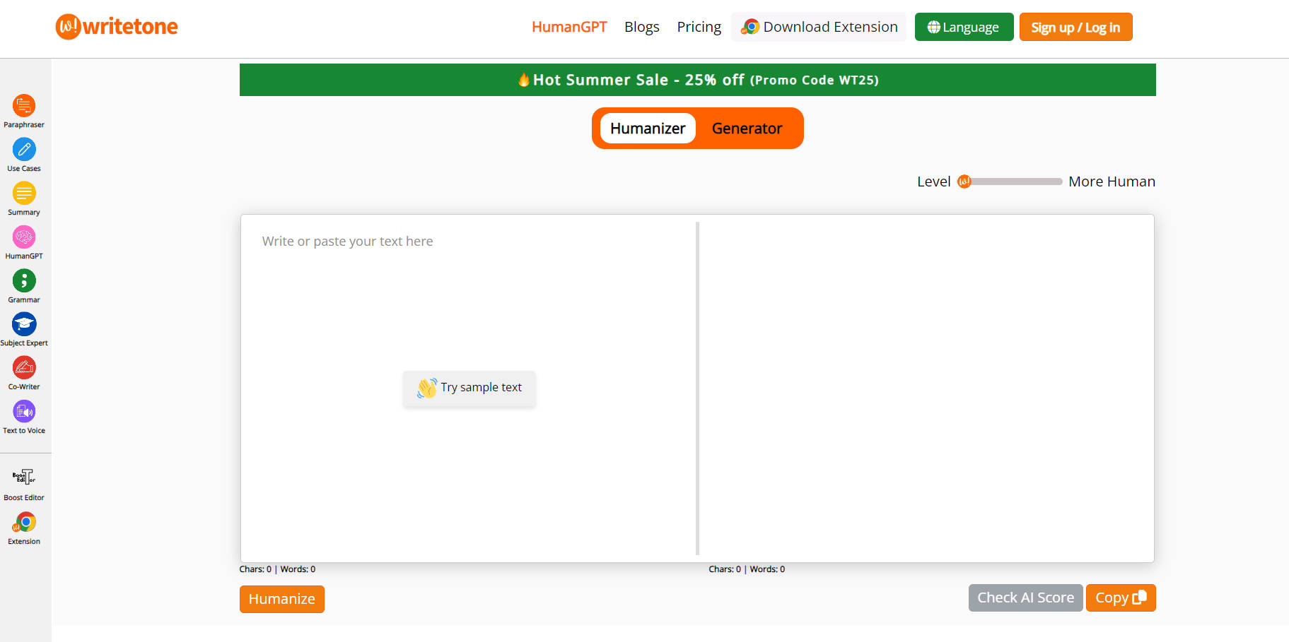 Writetone HumanGPT gallery image