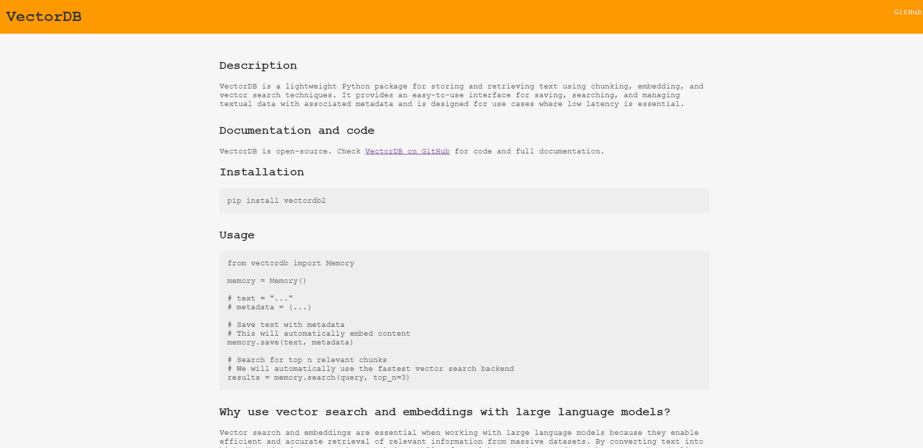 VectorDB gallery image
