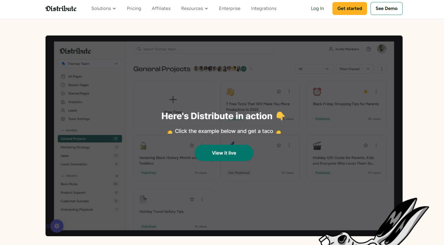 Distribute gallery image