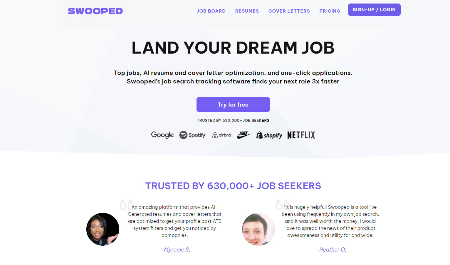 Swooped gallery image