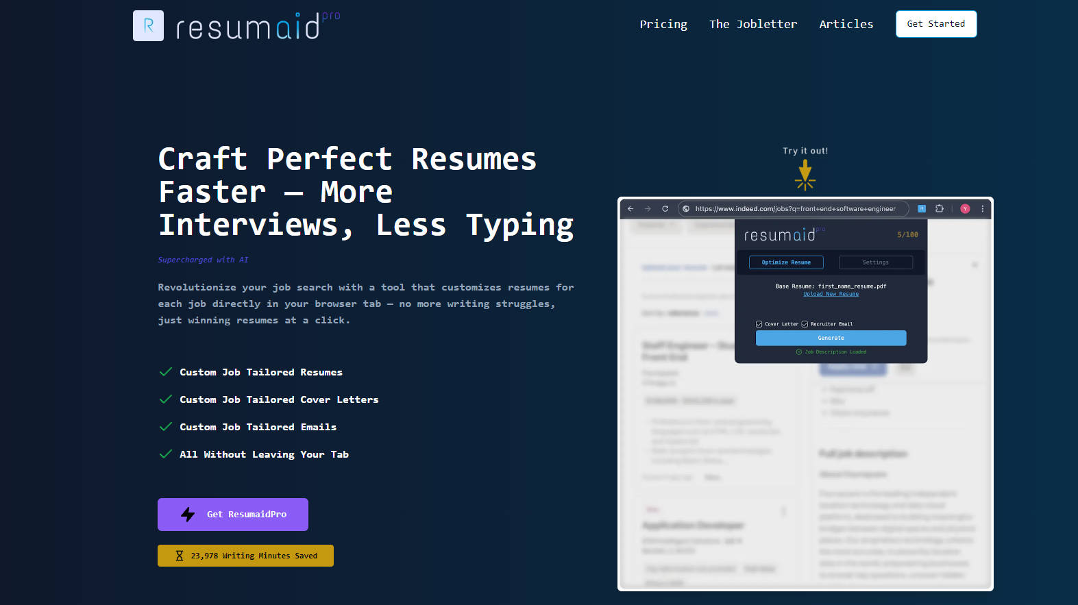 ResumaidPro gallery image