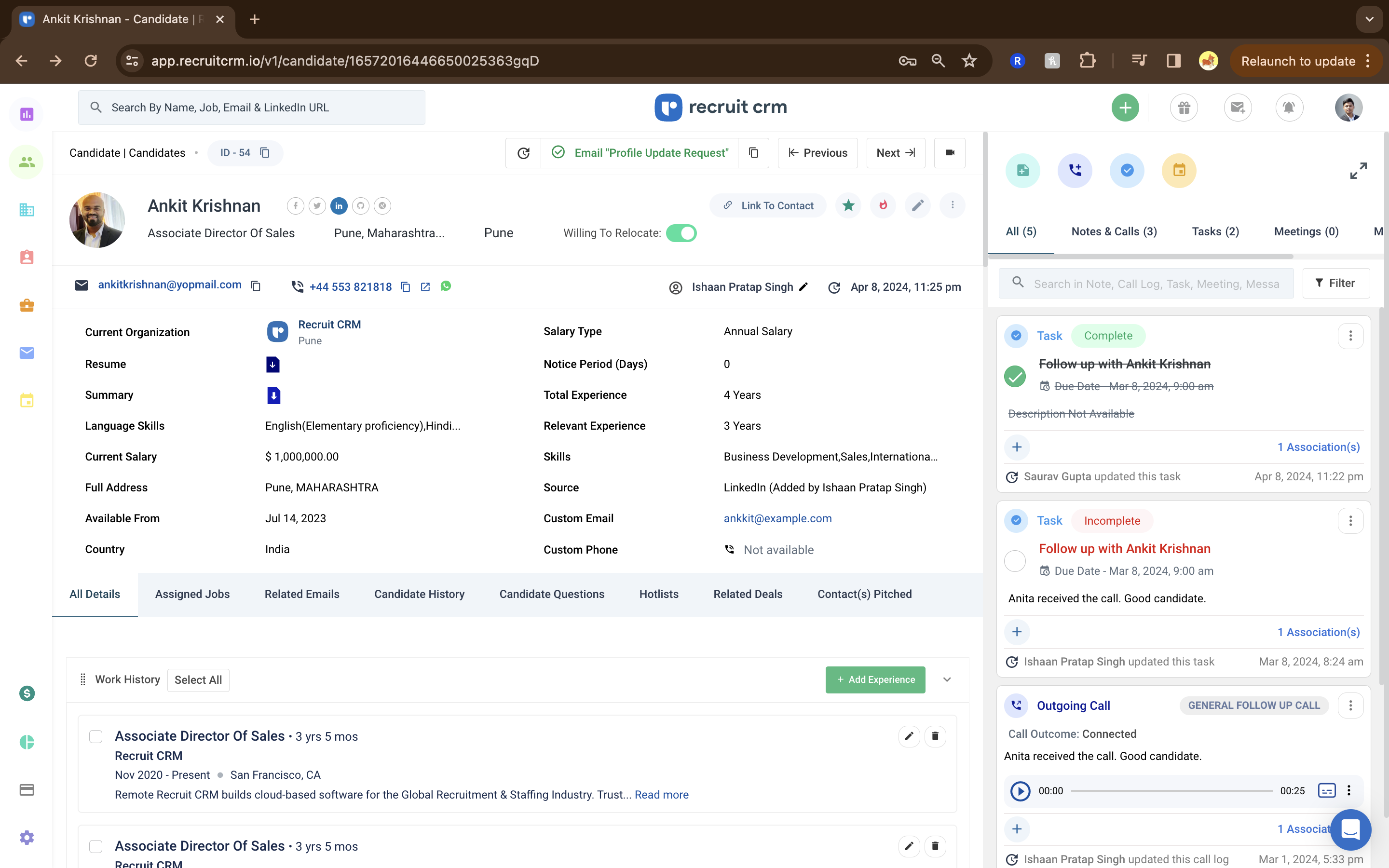Recruit CRM gallery image