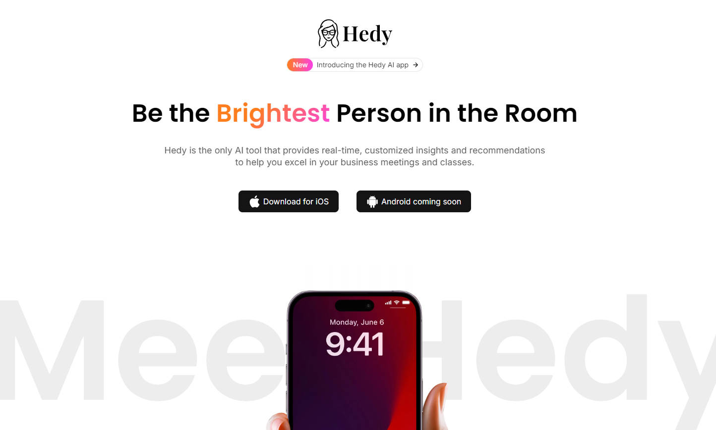 Hedy AI gallery image