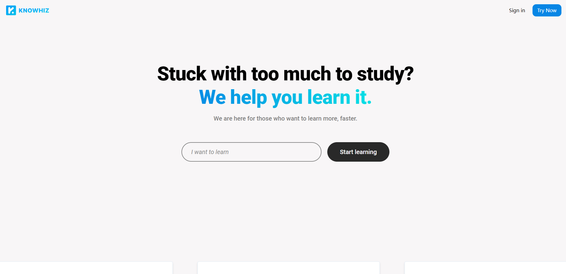 KnoWhiz gallery image