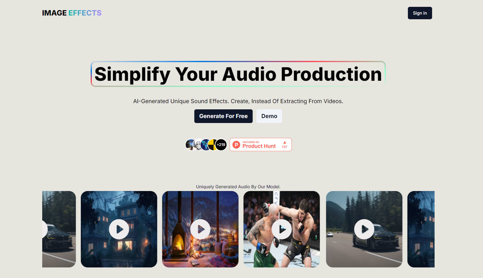 Image Effects gallery image