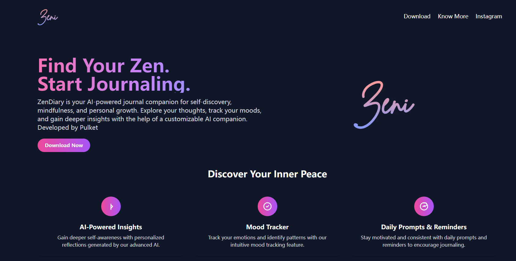 ZenDiary gallery image