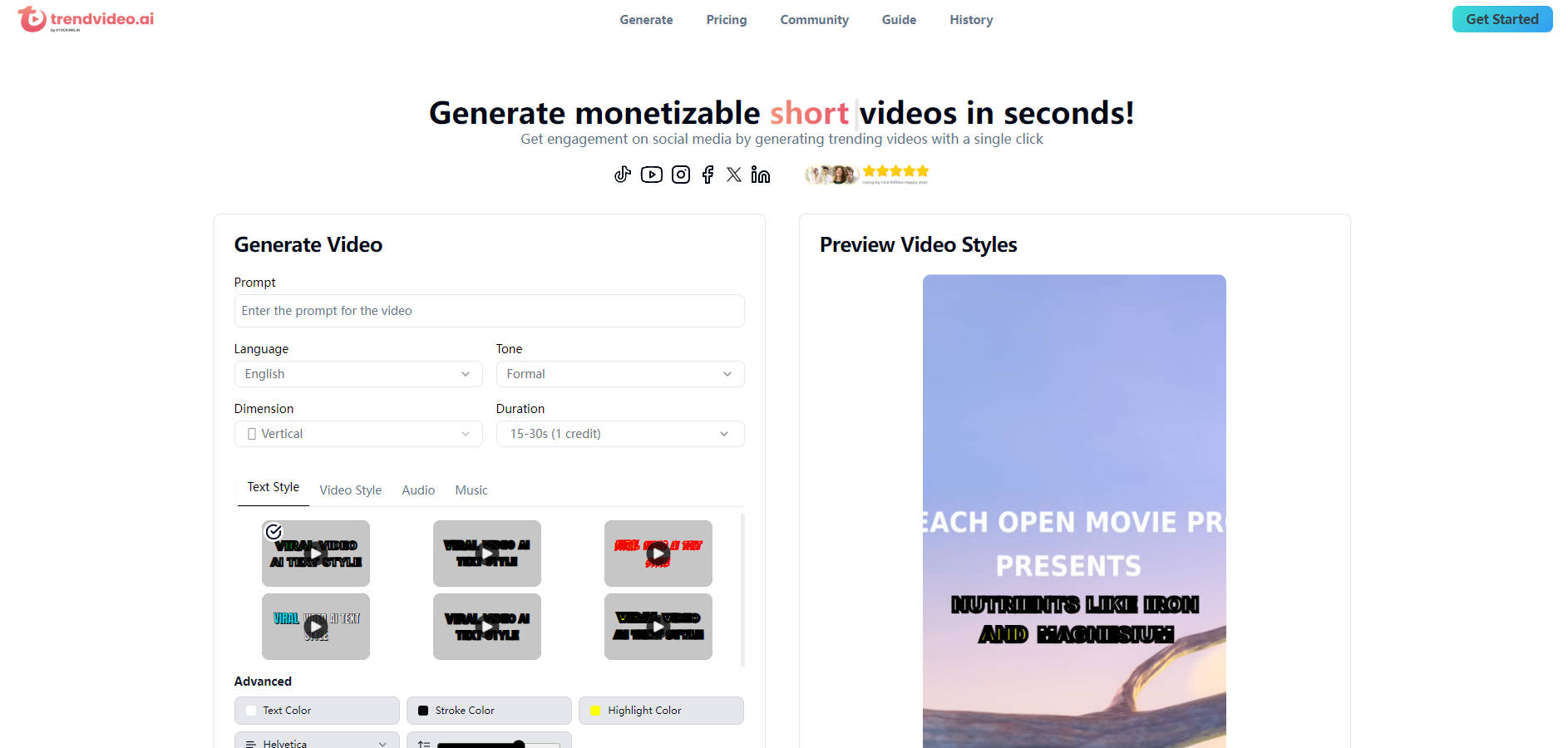 TrendVideo AI gallery image