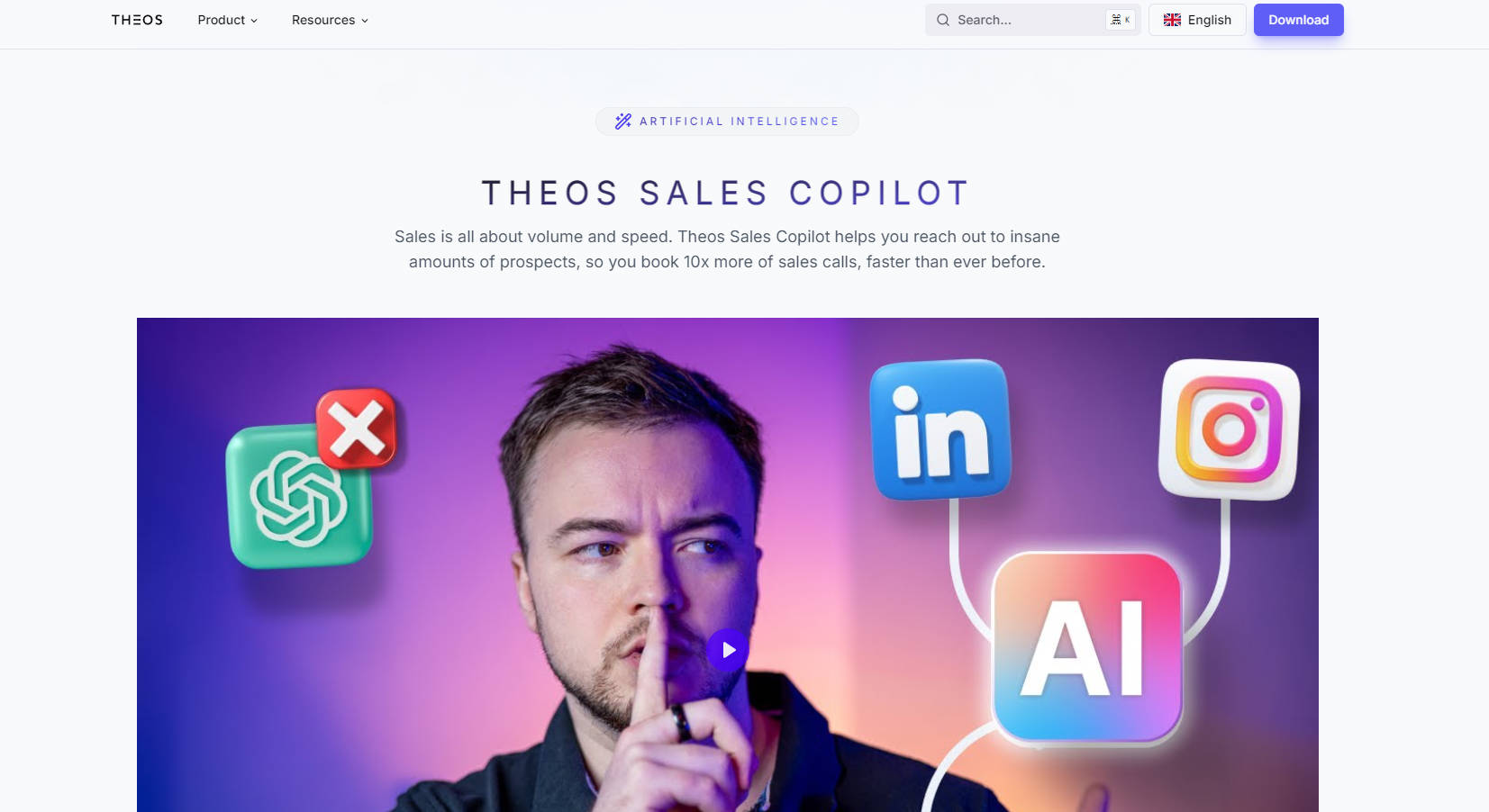 Theos Sales Copilot gallery image