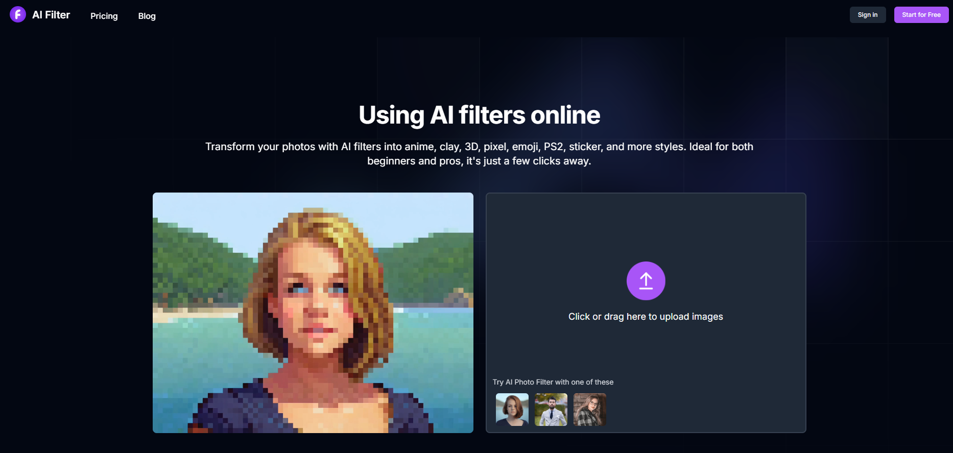 AI Filter gallery image