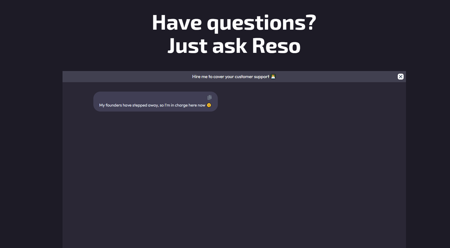 Resolution bot gallery image