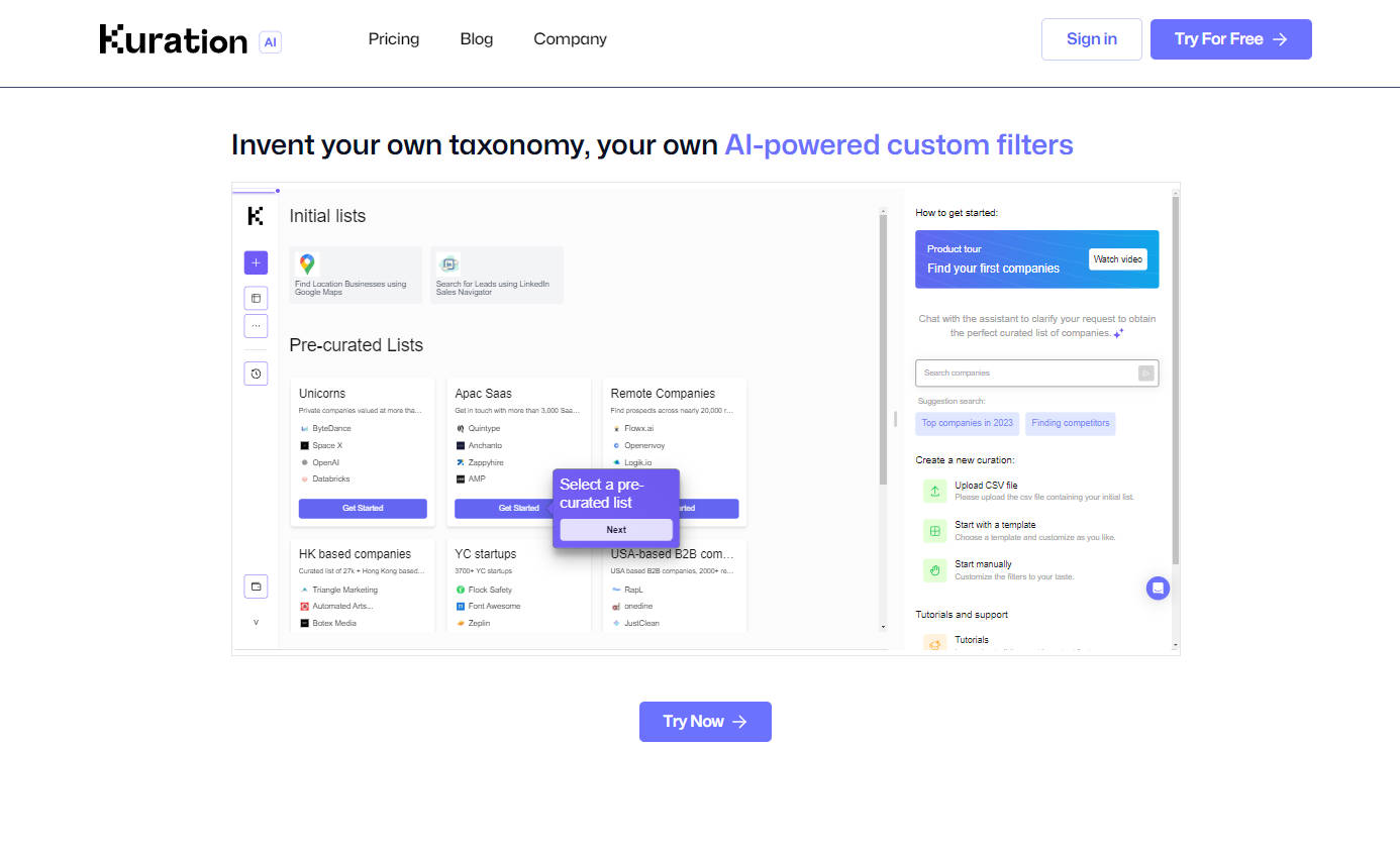 Kuration AI gallery image