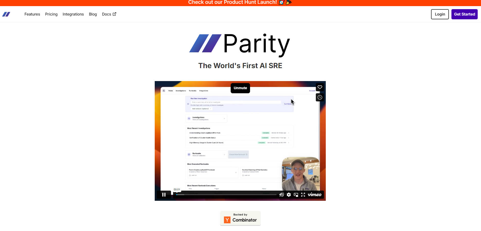 Parity AI SRE gallery image