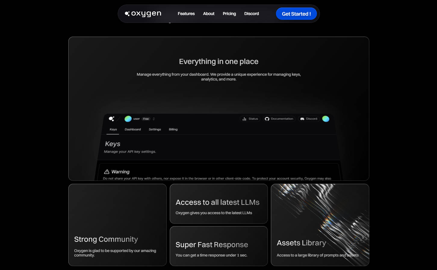 Oxygen gallery image