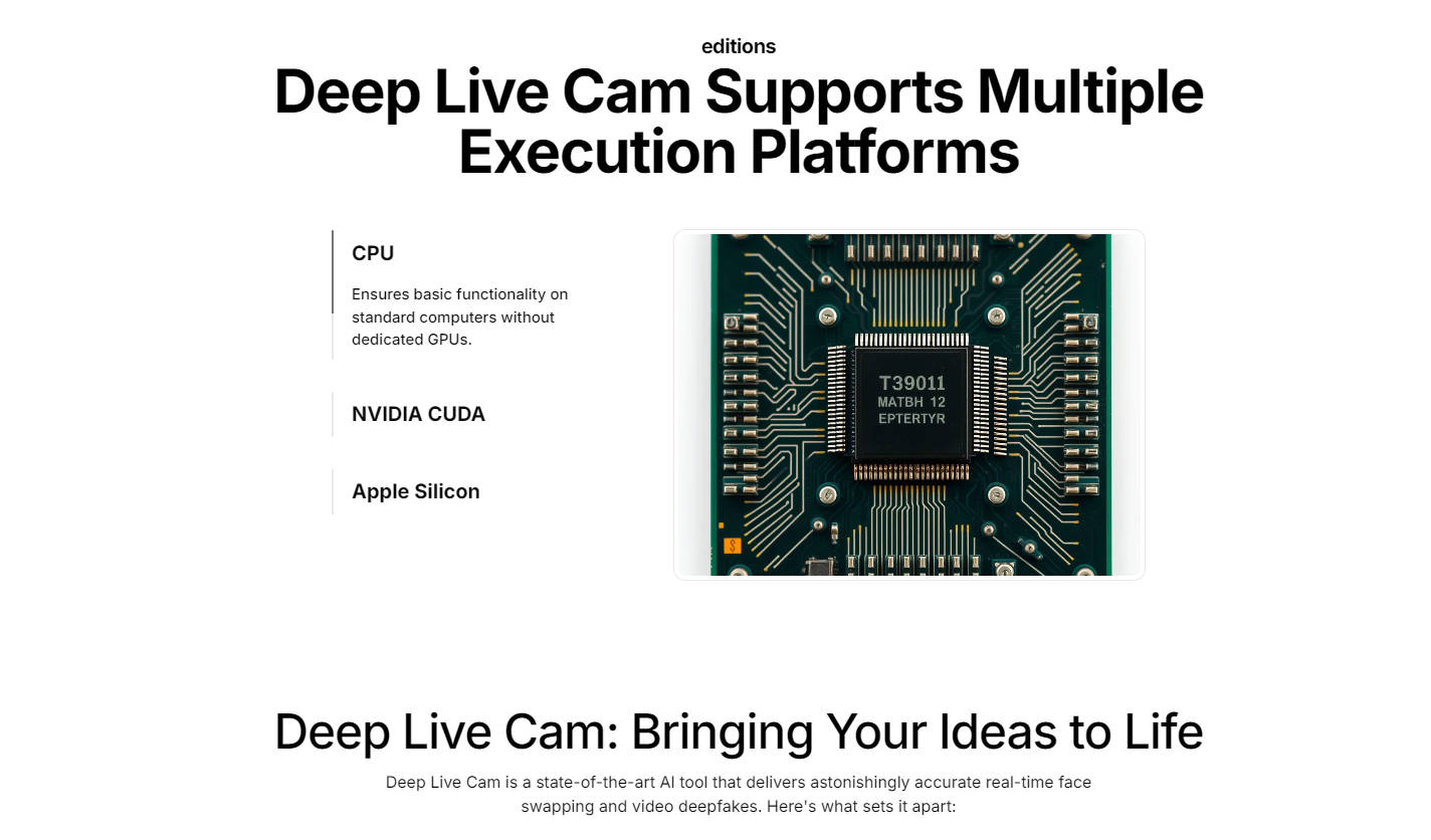 Deep Live Cam gallery image