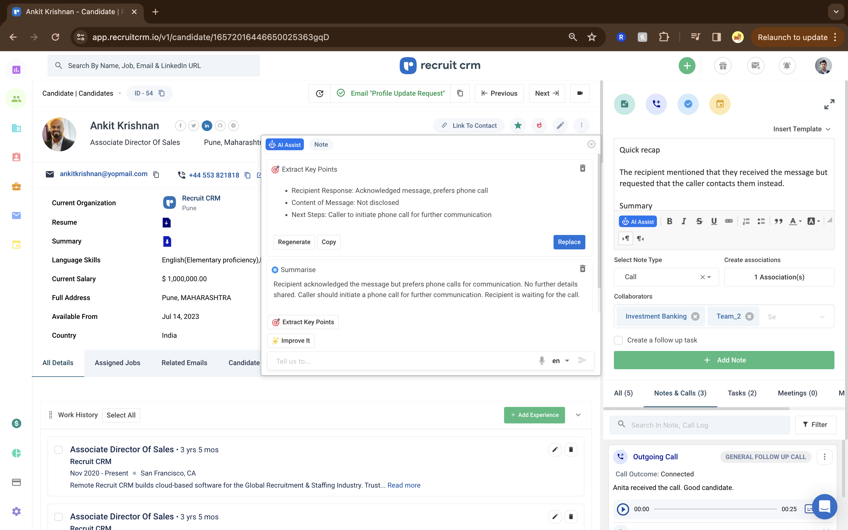 Recruit CRM gallery image
