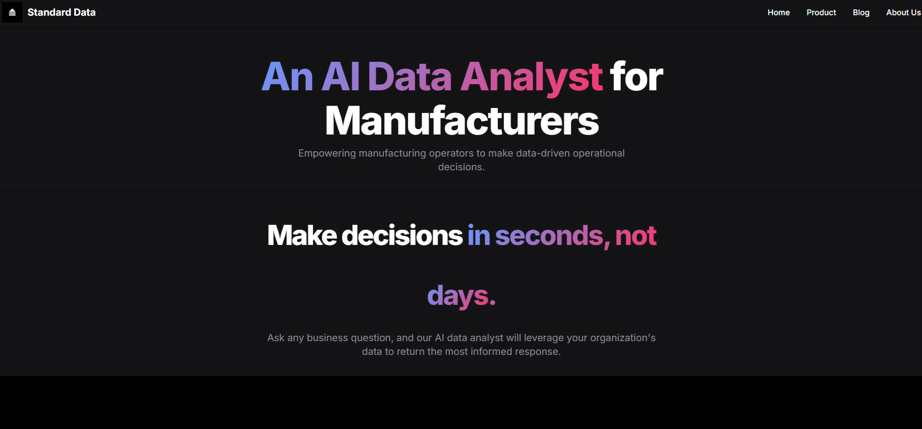 Standard Data gallery image