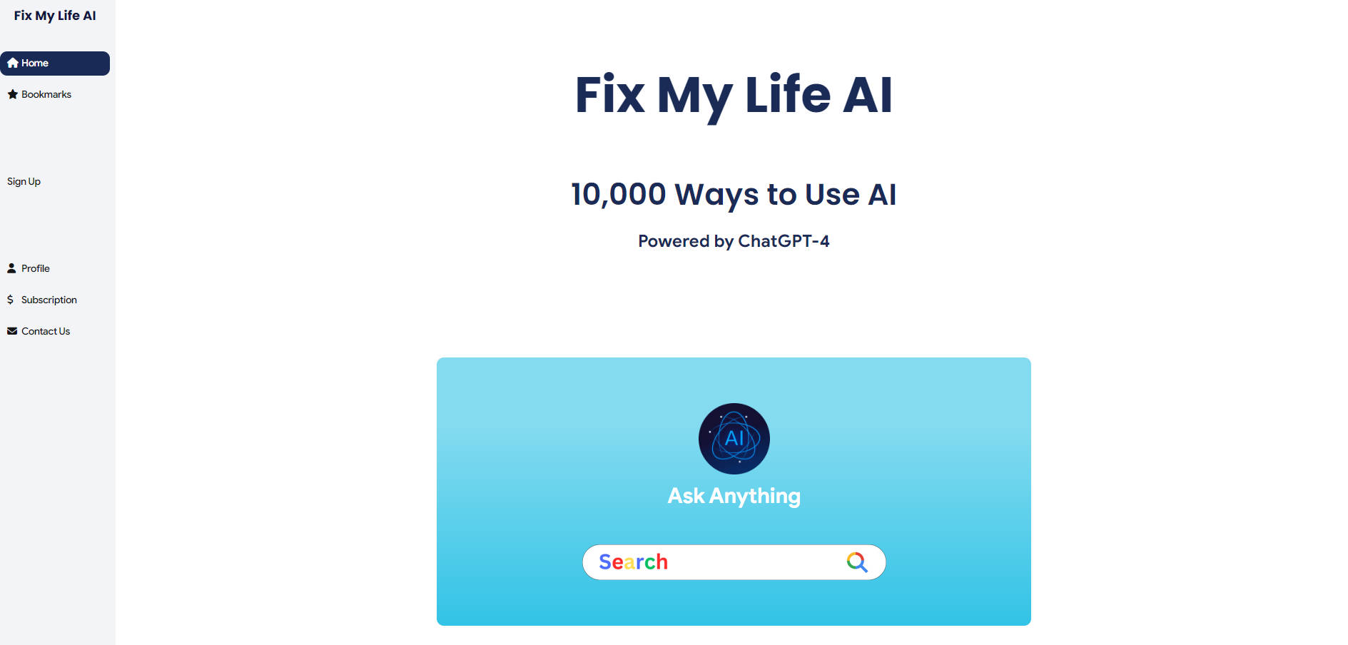 Fix My Life AI gallery image