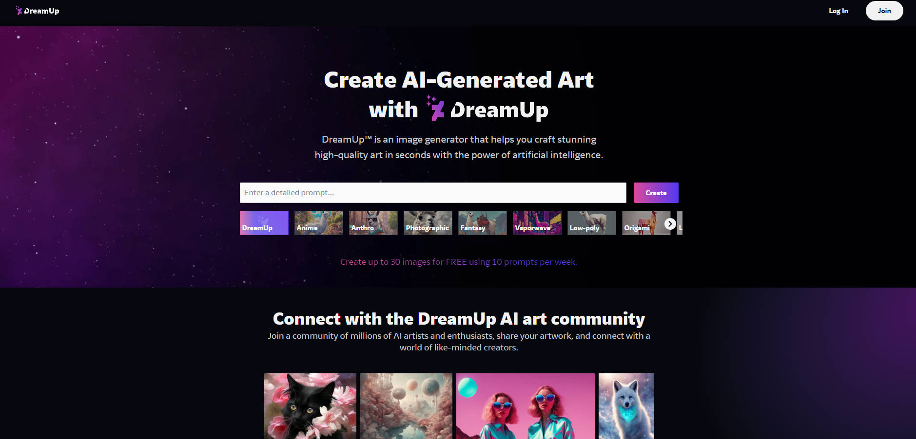 DreamUp AI gallery image