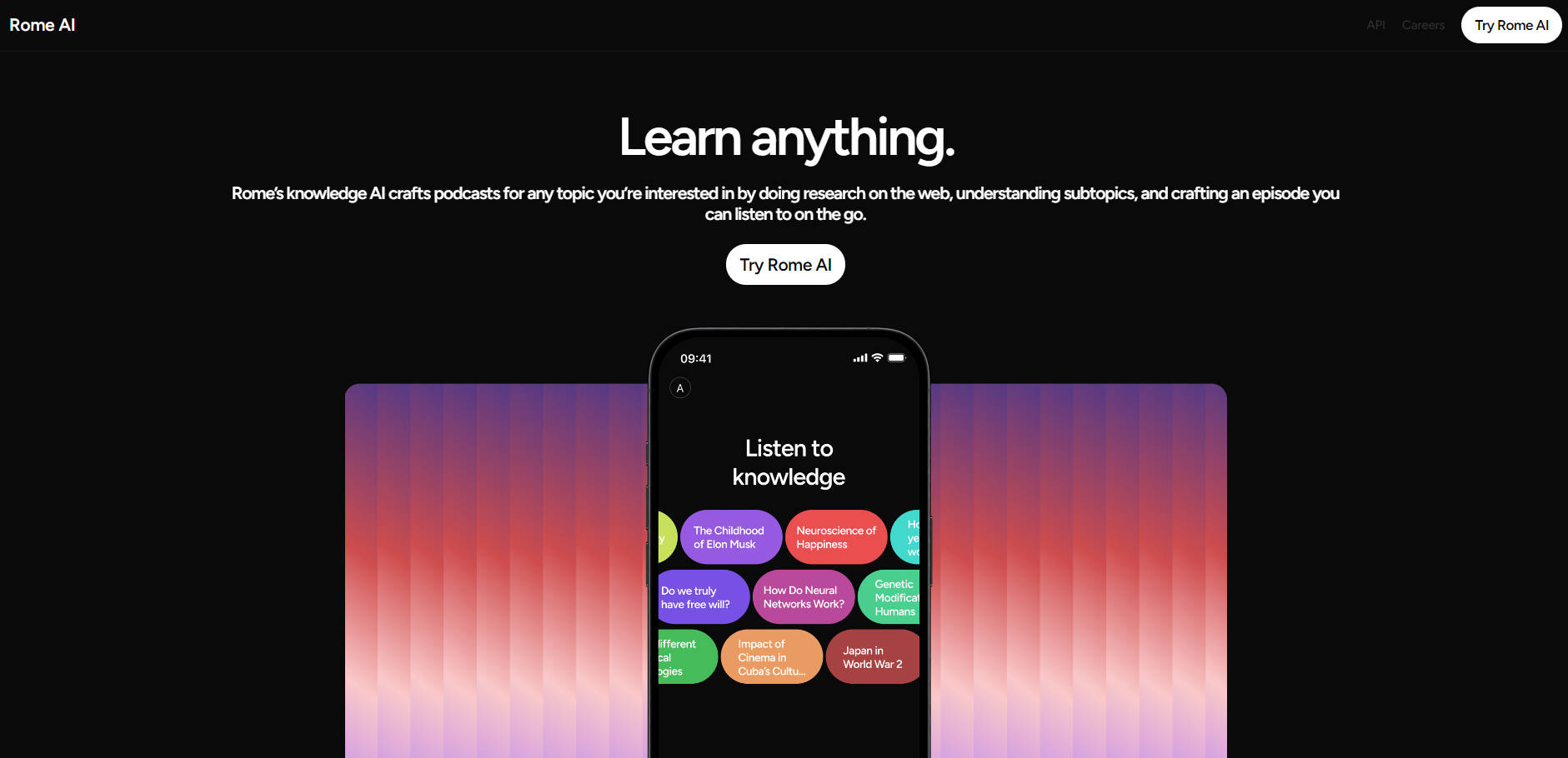 Rome AI gallery image