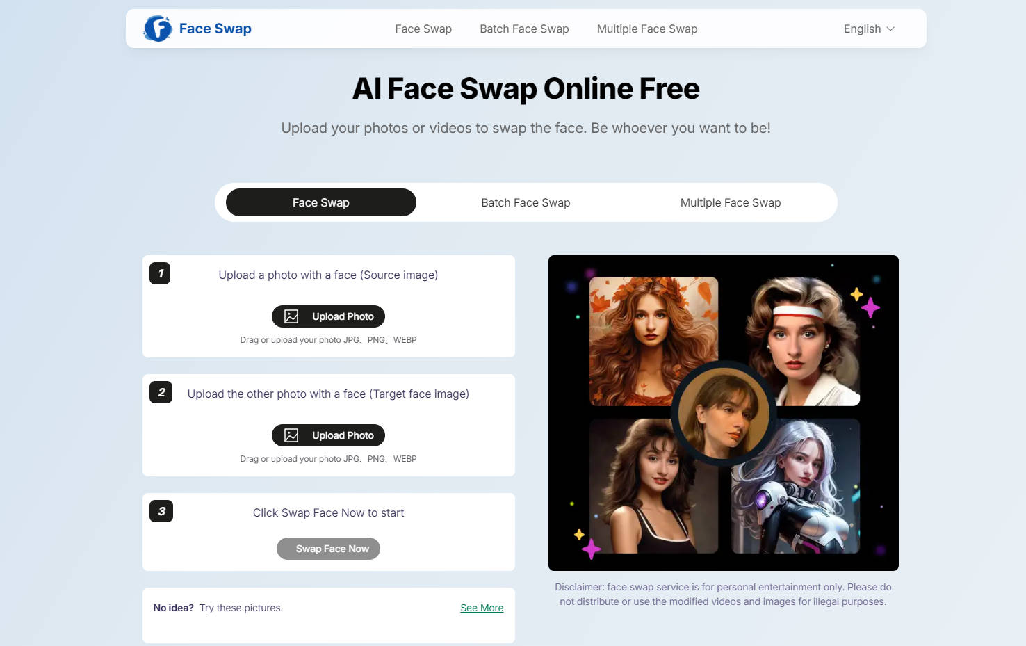 AI Face Swap Online gallery image