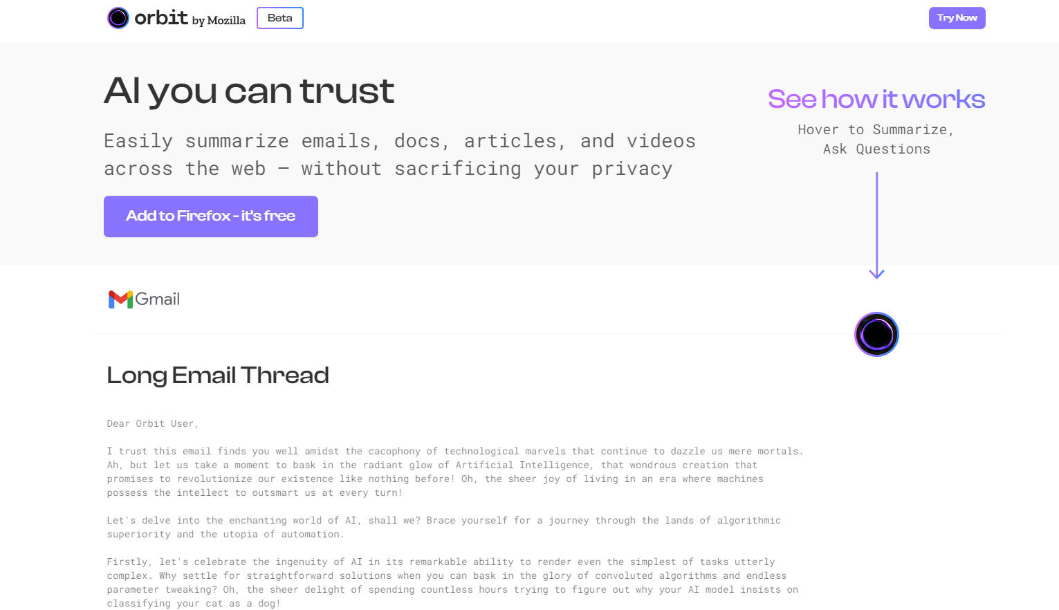 Orbit by Mozilla gallery image