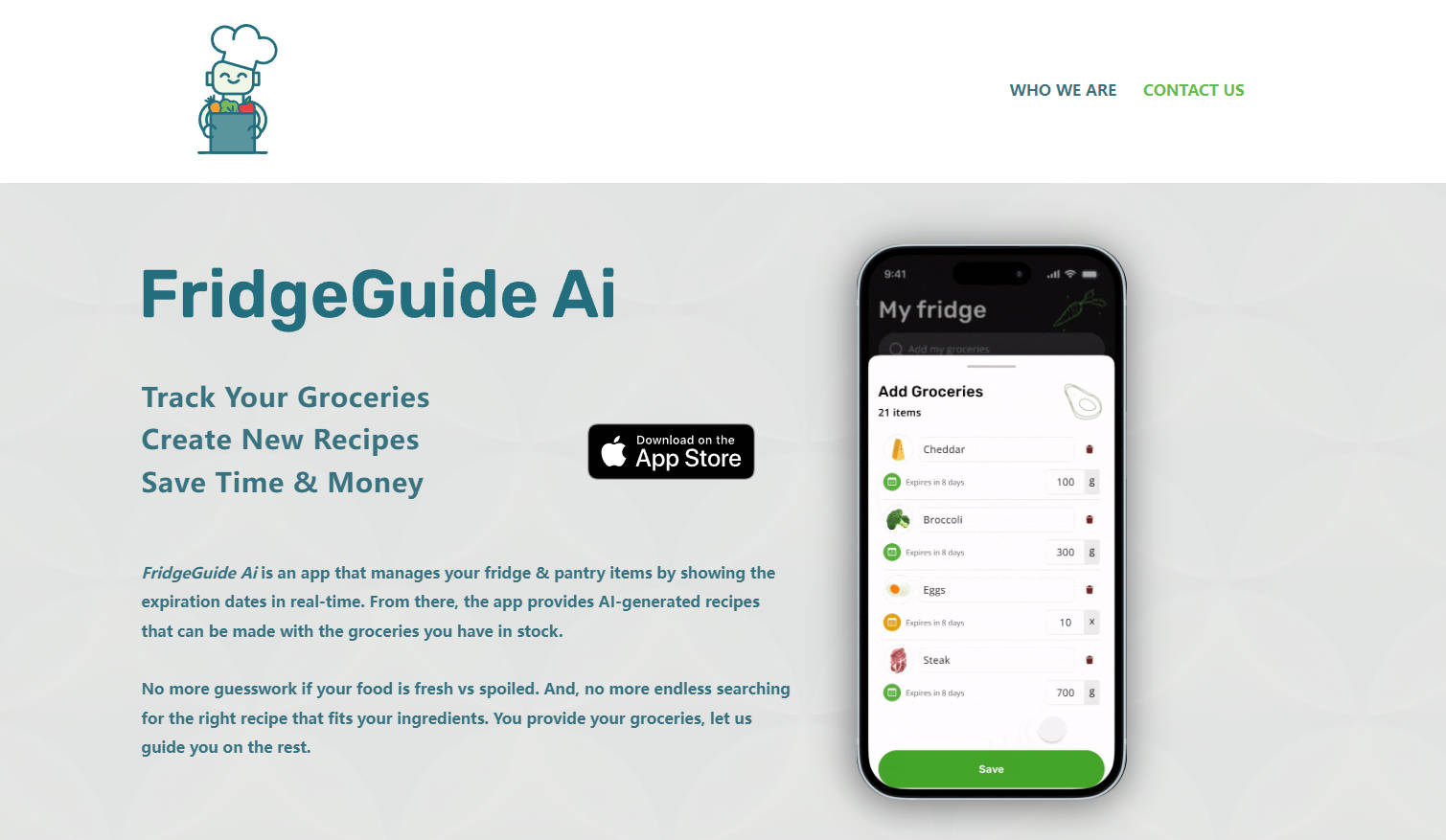 FridgeGuide Ai gallery image