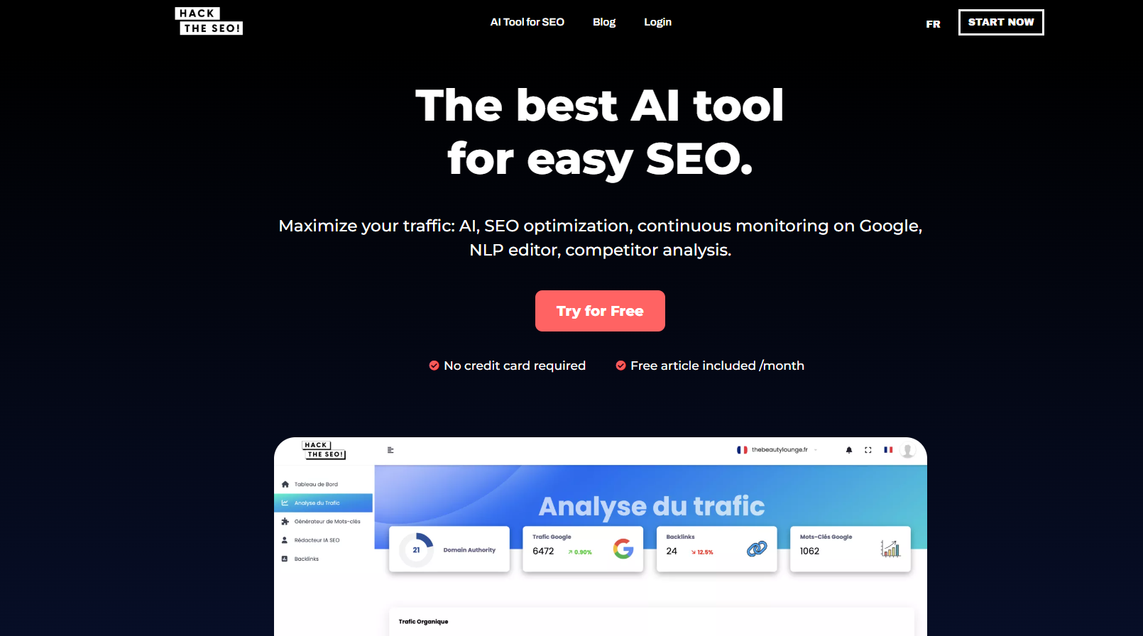 Hack the seo gallery image