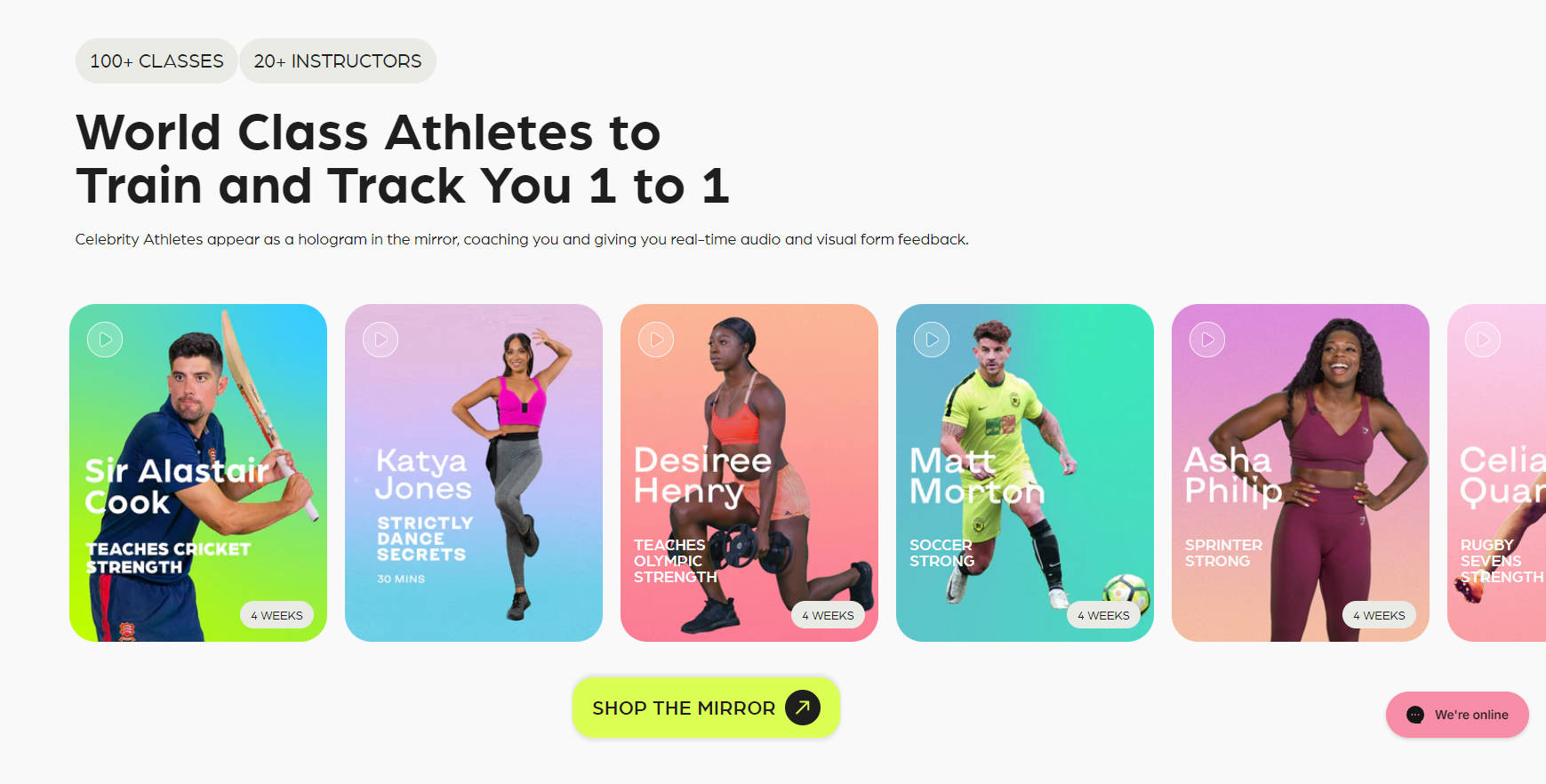 MAGIC AI Fitness Mirror gallery image